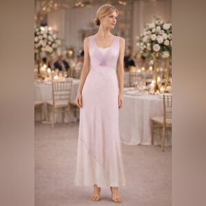 TOPSHOP BRIDE COLUMN GOWN